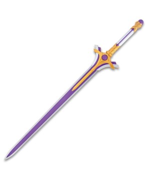 Radiant Light Anime Sword – Stainless Steel Blade, Elegant Design