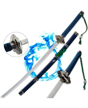 Exorcist Blue Anime Katana Sword Replica – Authentic Collectible