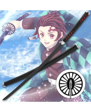 Demon Slayer Tanjiro Kamado Nichirin Blade – Anime Sword Replica