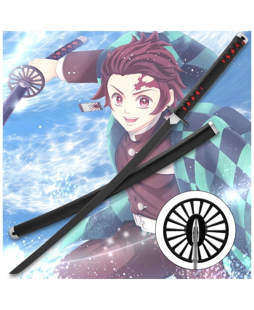 Demon Slayer Tanjiro Kamado Nichirin Blade – Anime Sword Replica