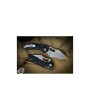 Microtech Stitch Automatic – 3.75" Stonewash Serrated Blade