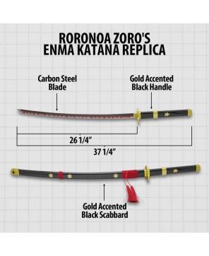 Roronoa Zoro’s Enma Katana Replica One Piece Collectible