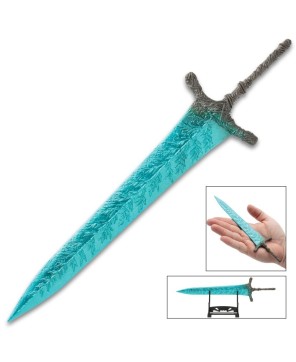 Elden Ring Dark Moon Greatsword Mini Collectible – Display Stand