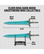 Elden Ring Dark Moon Greatsword Mini Collectible – Display Stand