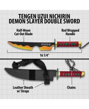 Tengen Uzui Demon Slayer Double Sword – Anime Replica