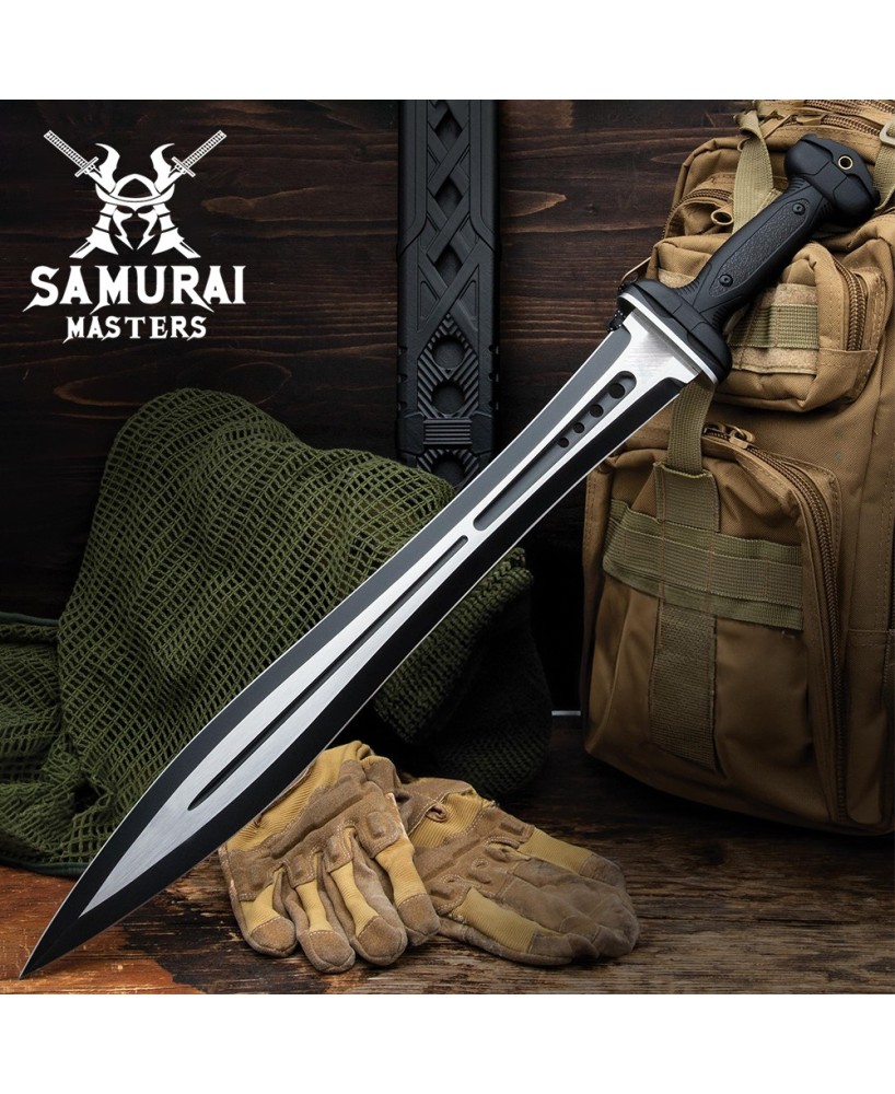 Gladius Sword – Tactical Stainless Steel Blade with Sheath