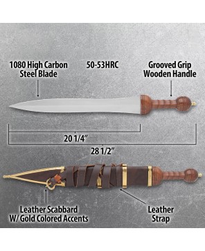 Roman Mainz Pattern Gladius – Historic Replica