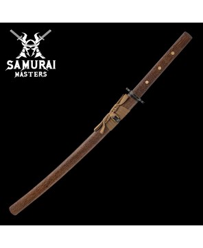 Tigerwood Wakizashi – Handcrafted Samurai Sword