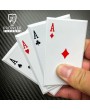 4-Piece Throwing Card Set – Four Aces Stainless Steel Knives