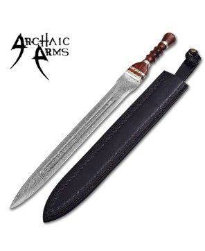 Ancient Roman Damascus Steel Gladius – Historical Replica Sword