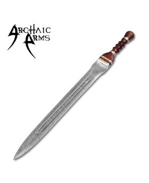 Ancient Roman Damascus Steel Gladius – Historical Replica Sword