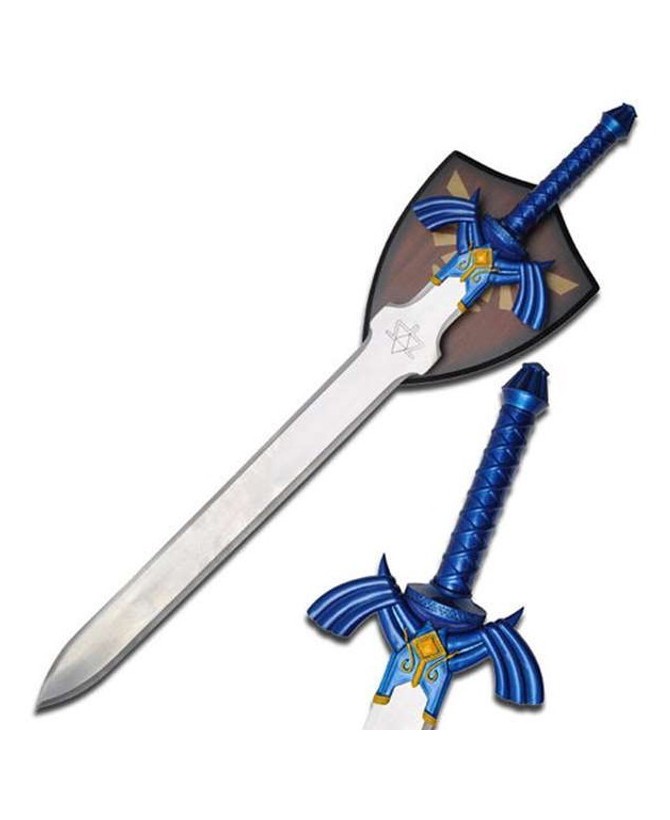Legend of Zelda Twilight Princess Sword with Wall Plaque