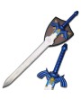 Legend of Zelda Twilight Princess Sword with Wall Plaque