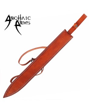 Grecian Empire Damascus Steel Xiphos Sword – Hand-Forged