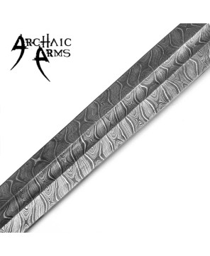 Damascus Steel Viking Sword – Hand-Forged Battle-Ready Blade