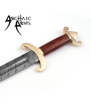 Carolingian Damascus Steel Sword – Hand-Forged Medieval Replica