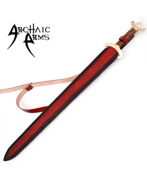 Carolingian Damascus Steel Sword – Hand-Forged Medieval Replica