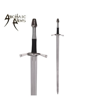 15th Century Longsword with Parrying Ring – Gothic Knight’s Blade