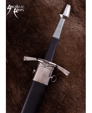 15th Century Longsword with Parrying Ring – Gothic Knight’s Blade