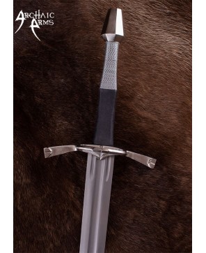 15th Century Longsword with Parrying Ring – Gothic Knight’s Blade