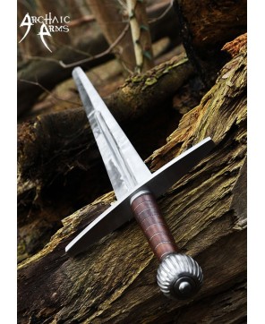 Late Medieval Long Sword with Scabbard – Hand-Forged Replica