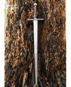 Late Medieval Long Sword with Scabbard – Hand-Forged Replica