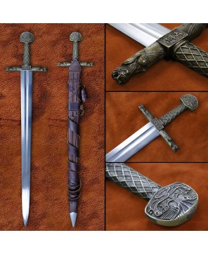 Charlemagne Sword – Battle-Ready Medieval Replica for Collectors