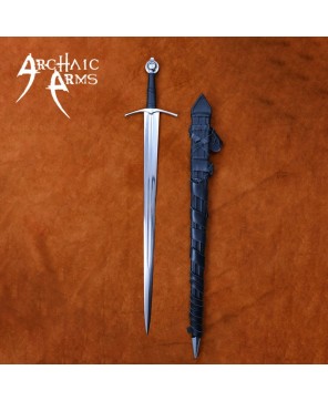 Medieval Knight Sword Battle-Ready 5160 Steel Blade