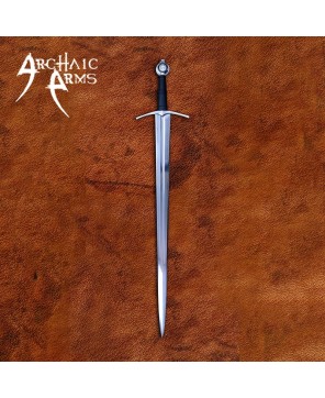 Medieval Knight Sword Battle-Ready 5160 Steel Blade