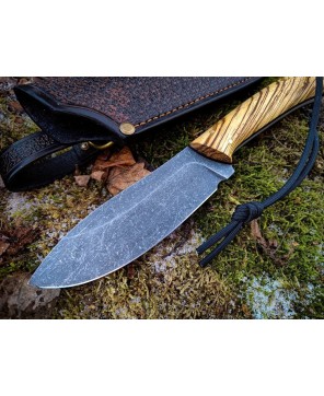 Handmade Nessmuk Knife – Rugged Outdoor Blade