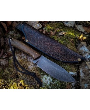 Handmade Nessmuk Knife – Rugged Outdoor Survival Blade