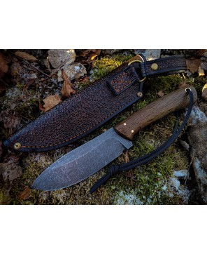 Handmade Nessmuk Knife – Rugged Outdoor Survival Blade