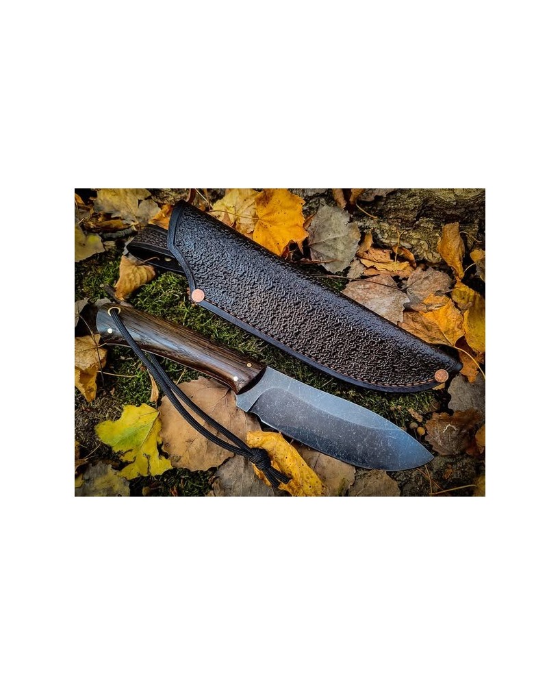 Handmade Nessmuk Bushcraft Knife – Outdoor Survival Blade