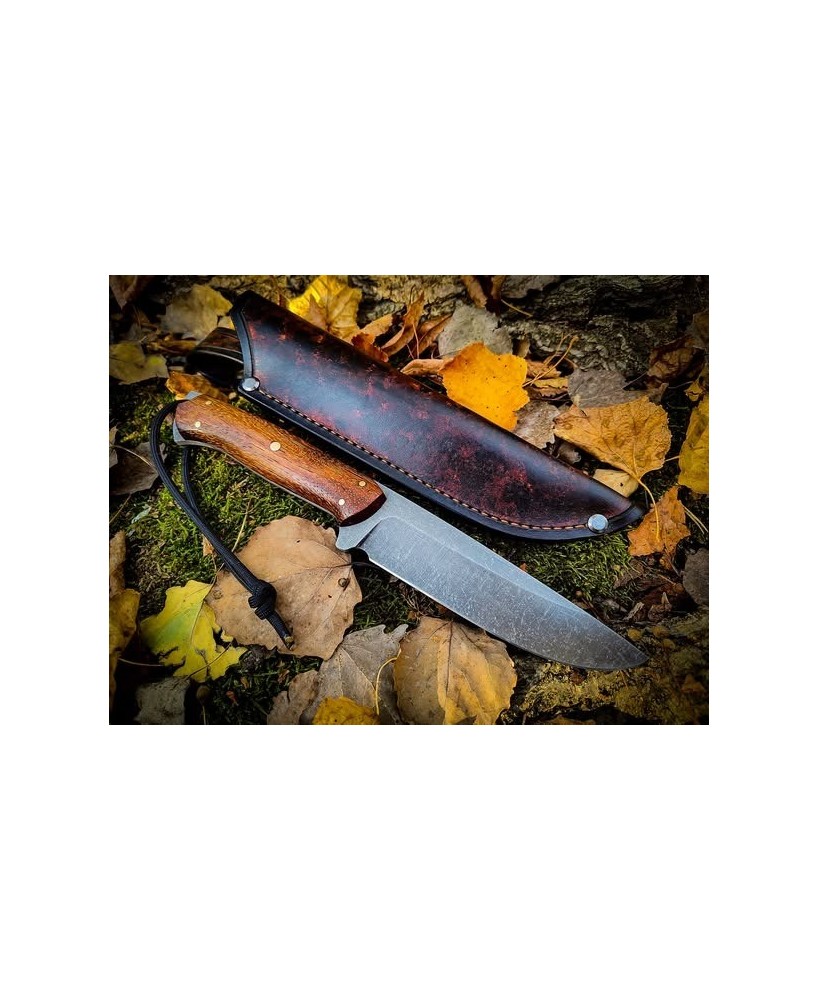 Handmade Bushcraft Knife – Outdoor Survival Blade