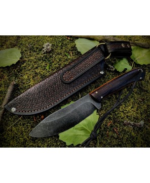 Handcrafted Nessmuk Bushcraft Knife – Sharp & Reliable