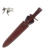 Hand-Forged Medieval Bullock Dagger – 1095 Carbon Steel Blade