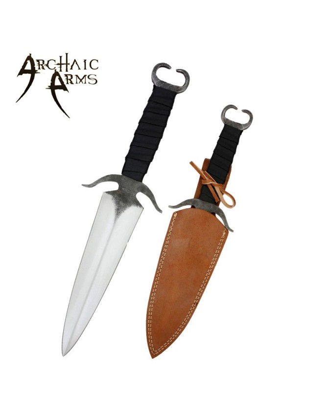 Depth of Isolation Full Tang Medieval Dagger – Dual Tone Carbon Steel