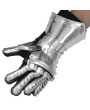 Medieval Gothic Gauntlets – 18G Steel Functional Gloves