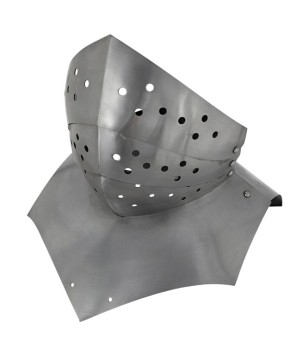 Medieval Shutter Gorget – Premium Neck Armor for LARP & Reenactments