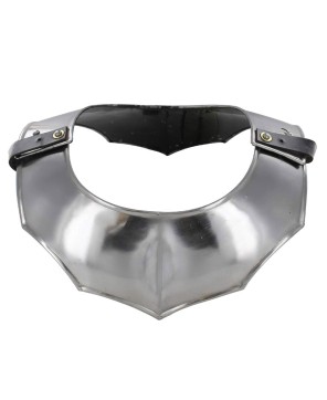 Medieval Renaissance Avenger Gorget – 18-Gauge Steel Neck Armor