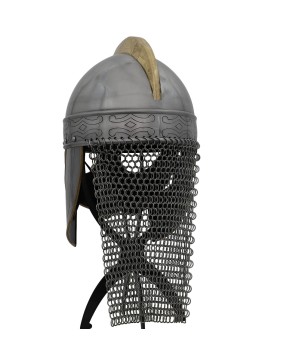 Knights Templar Barbuta Helmet – 16-Gauge Steel Medieval Armor