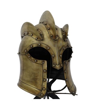 King’s Guard Collectible Medieval Helmet – Handcrafted Steel Replica