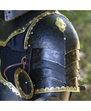 The Cursed Knight Functional Medieval Pauldrons – 16G Steel Armor