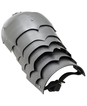 Medieval Stylish Pauldrons – 18G Steel Shoulder Armor for Reenactments