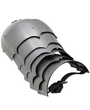 Medieval Stylish Pauldrons – 18G Steel Shoulder Armor for Reenactments