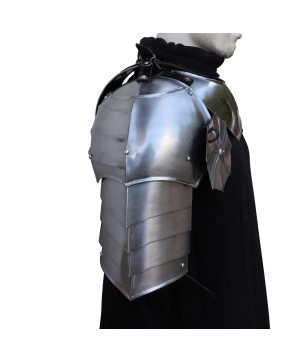 Thirst for War Medieval Pauldron & Rondel Set – Battle-Ready Armor