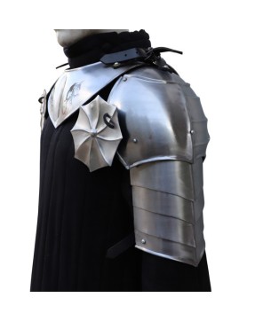 Thirst for War Medieval Pauldron & Rondel Set – Battle-Ready Armor