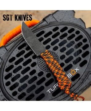 Stoned Goat 2.0 Orange & Black | Ultra-Light Hunting Knife