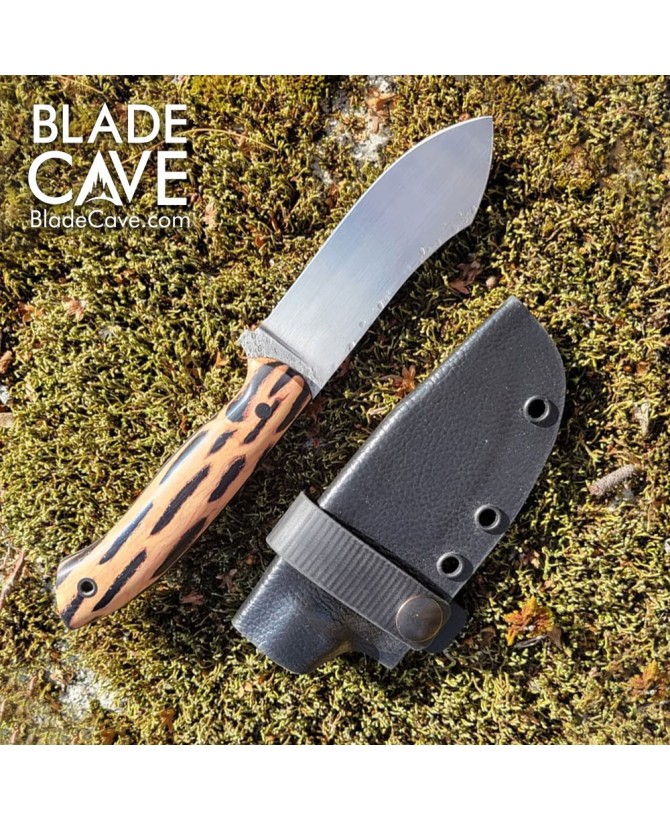 26C3 Nessemuk Knife – Cholla Resin Hybrid Handle