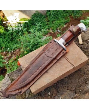 Handmade Ethnic Machete – Stainless Steel Blade & Rosewood Handle